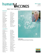 Cover image for Human Vaccines & Immunotherapeutics, Volume 7, Issue 9, 2011