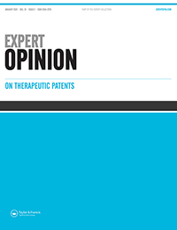 Cover image for Expert Opinion on Therapeutic Patents, Volume 31, Issue 1, 2021