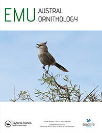 Cover image for Emu - Austral Ornithology, Volume 119, Issue 2, 2019