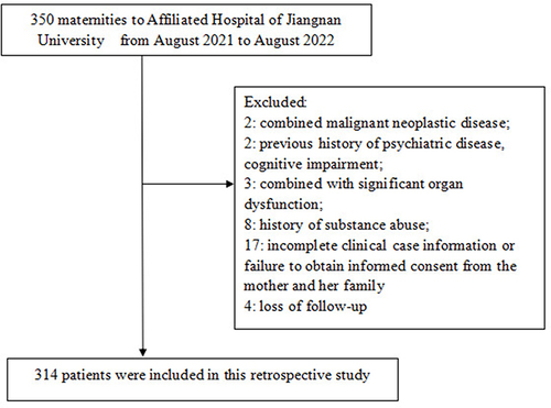 Figure 1 Flow chart of patient selection.