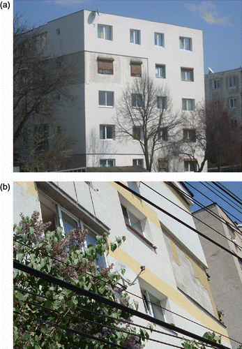 Figure 1 (a) Individual thermal rehabilitation of apartments. (b) Individual thermal rehabilitation of apartments (detail).