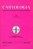 Cover image for Caryologia, Volume 49, Issue 2, 1996