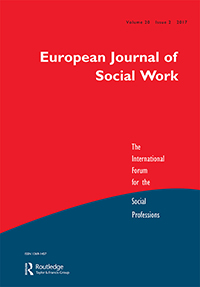 Cover image for European Journal of Social Work, Volume 20, Issue 2, 2017