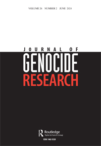 Cover image for Journal of Genocide Research, Volume 26, Issue 2, 2024
