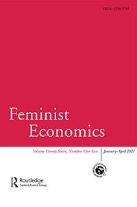 Cover image for Feminist Economics, Volume 27, Issue 1-2, 2021