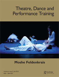Cover image for Theatre, Dance and Performance Training, Volume 6, Issue 2, 2015