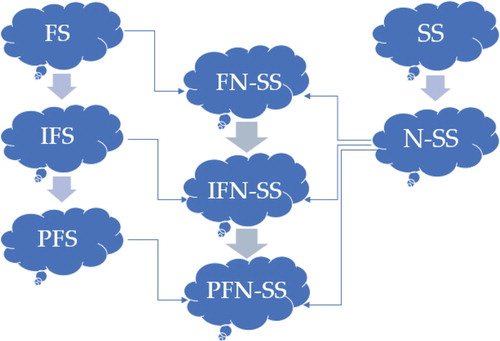 Figure 1. Flowchart of FSs, SSs, and their generalisation.