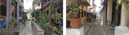 Figure 7. Site photos of Sarvodaya Nagar, Bhandup. Source: Author.