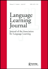 Cover image for The Language Learning Journal, Volume 38, Issue 2, 2010