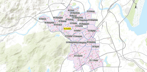 Figure 8. QiJing near Hugong Mountain in the Putian Nanyang Plain.