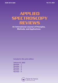 Cover image for Applied Spectroscopy Reviews, Volume 57, Issue 5, 2022