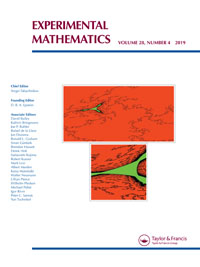 Cover image for Experimental Mathematics, Volume 28, Issue 4, 2019