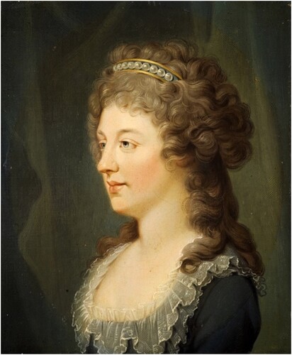 Figure 4 Charlotte Stuart, duchess of Albany, by Hugh Douglas Hamilton, c.1785/6(Scottish National Portrait Gallery)
