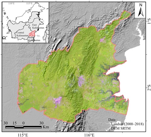 Figure 1. Location of the study area.