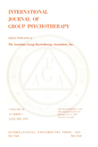 Cover image for International Journal of Group Psychotherapy, Volume 33, Issue 1, 1983