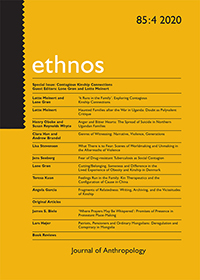 Cover image for Ethnos, Volume 85, Issue 4, 2020
