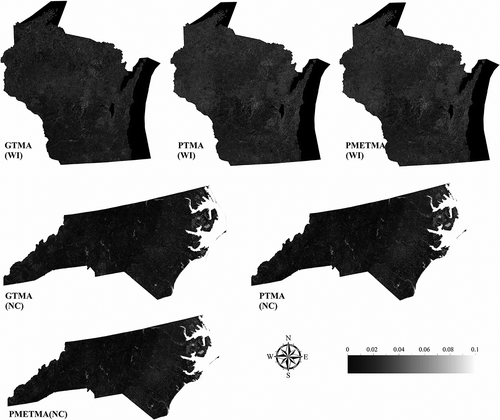 Figure 8. RMS of GTMA, PTMA, and PMETMA.