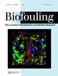 Cover image for Biofouling, Volume 38, Issue 7, 2022