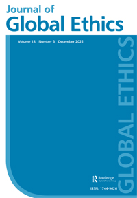 Cover image for Journal of Global Ethics, Volume 18, Issue 3, 2022