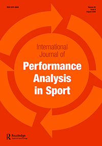 Cover image for International Journal of Performance Analysis in Sport, Volume 20, Issue 4, 2020
