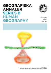 Cover image for Geografiska Annaler: Series B, Human Geography, Volume 103, Issue 2, 2021
