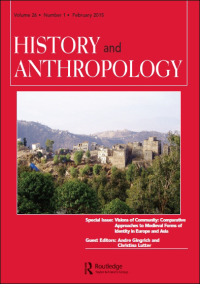 Cover image for History and Anthropology, Volume 26, Issue 4, 2015