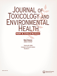 Cover image for Journal of Toxicology and Environmental Health, Part B, Volume 25, Issue 5, 2022