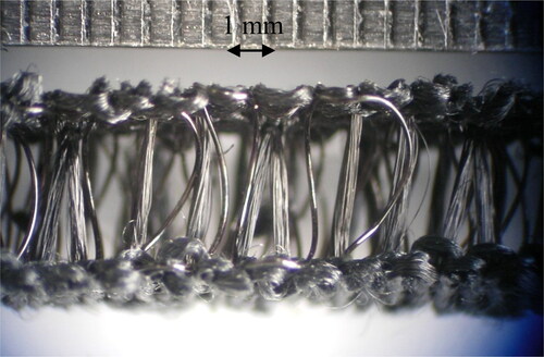 Figure 1. The sample of 3D textile.