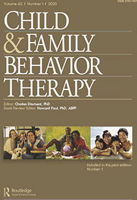 Cover image for Child & Family Behavior Therapy, Volume 42, Issue 1, 2020