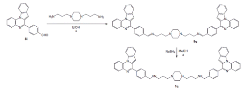 Scheme 2. Synthesis of bisindolo[1,2-a]quinoxaline 1q.