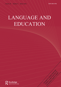 Cover image for Language and Education, Volume 36, Issue 2, 2022