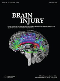 Cover image for Brain Injury, Volume 36, Issue sup1, 2022