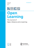 Cover image for Open Learning: The Journal of Open, Distance and e-Learning, Volume 28, Issue 2, 2013