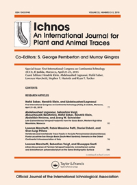 Cover image for Ichnos, Volume 25, Issue 2-3, 2018
