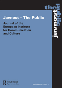 Cover image for Javnost - The Public, Volume 28, Issue 3, 2021