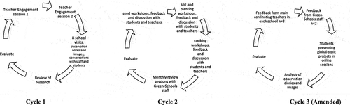 Figure 3. Research cycles.