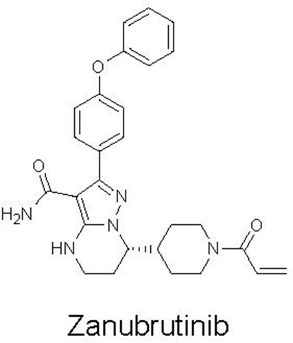 Figure 1. Chemical structure of zanubrutinib