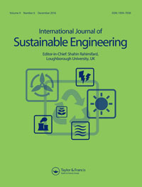 Cover image for International Journal of Sustainable Engineering, Volume 9, Issue 6, 2016