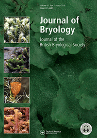 Cover image for Journal of Bryology, Volume 40, Issue 1, 2018