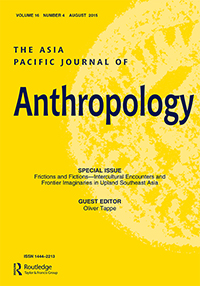 Cover image for The Asia Pacific Journal of Anthropology, Volume 16, Issue 4, 2015