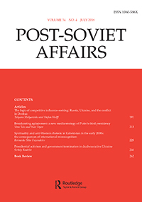 Cover image for Post-Soviet Affairs, Volume 34, Issue 4, 2018