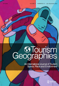 Cover image for Tourism Geographies, Volume 24, Issue 4-5, 2022
