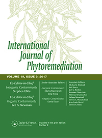 Cover image for International Journal of Phytoremediation, Volume 19, Issue 9, 2017