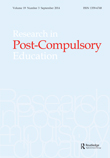 Cover image for Research in Post-Compulsory Education, Volume 19, Issue 3, 2014