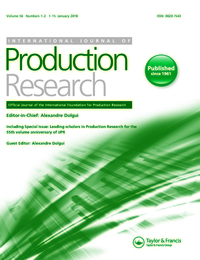 Cover image for International Journal of Production Research, Volume 56, Issue 1-2, 2018