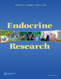 Cover image for Endocrine Research, Volume 41, Issue 3, 2016
