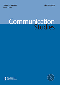 Cover image for Communication Studies, Volume 72, Issue 1, 2021