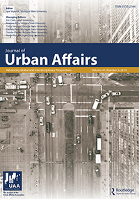 Cover image for Journal of Urban Affairs, Volume 41, Issue 5, 2019