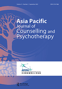 Cover image for Asia Pacific Journal of Counselling and Psychotherapy, Volume 13, Issue 2, 2022