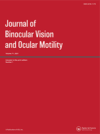 Cover image for Journal of Binocular Vision and Ocular Motility, Volume 71, Issue 1, 2021